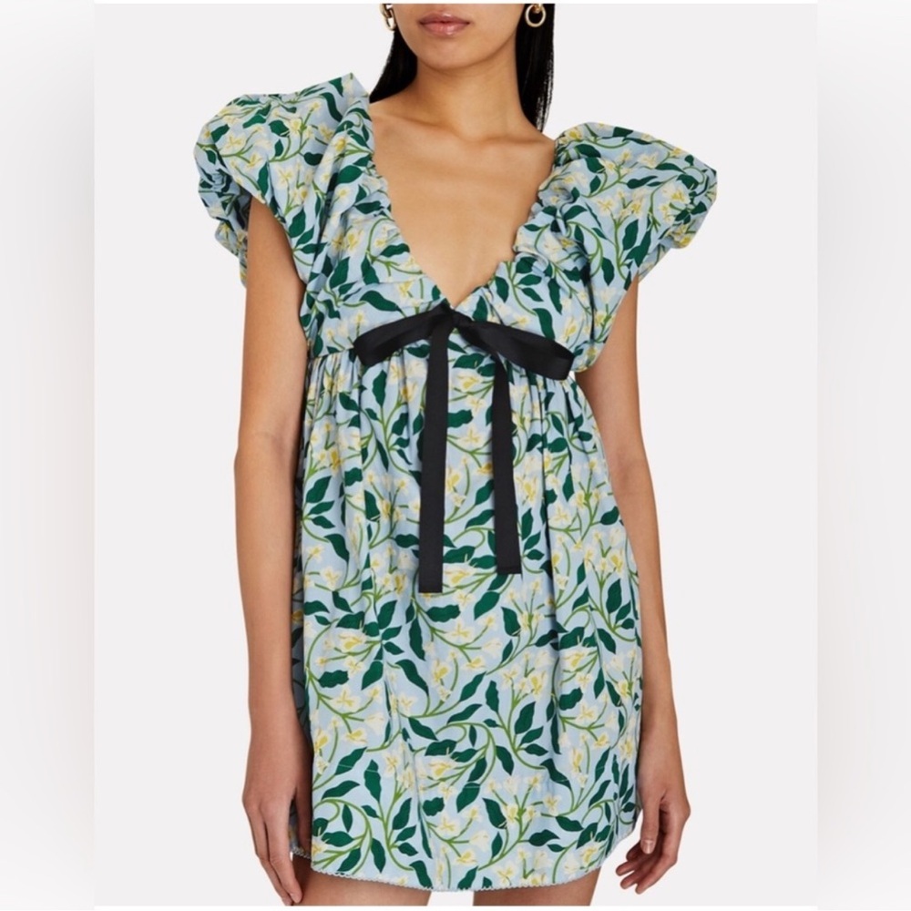 Floral Puff Sleeve Dress